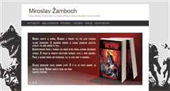 Desktop Screenshot of miroslavzamboch.cz